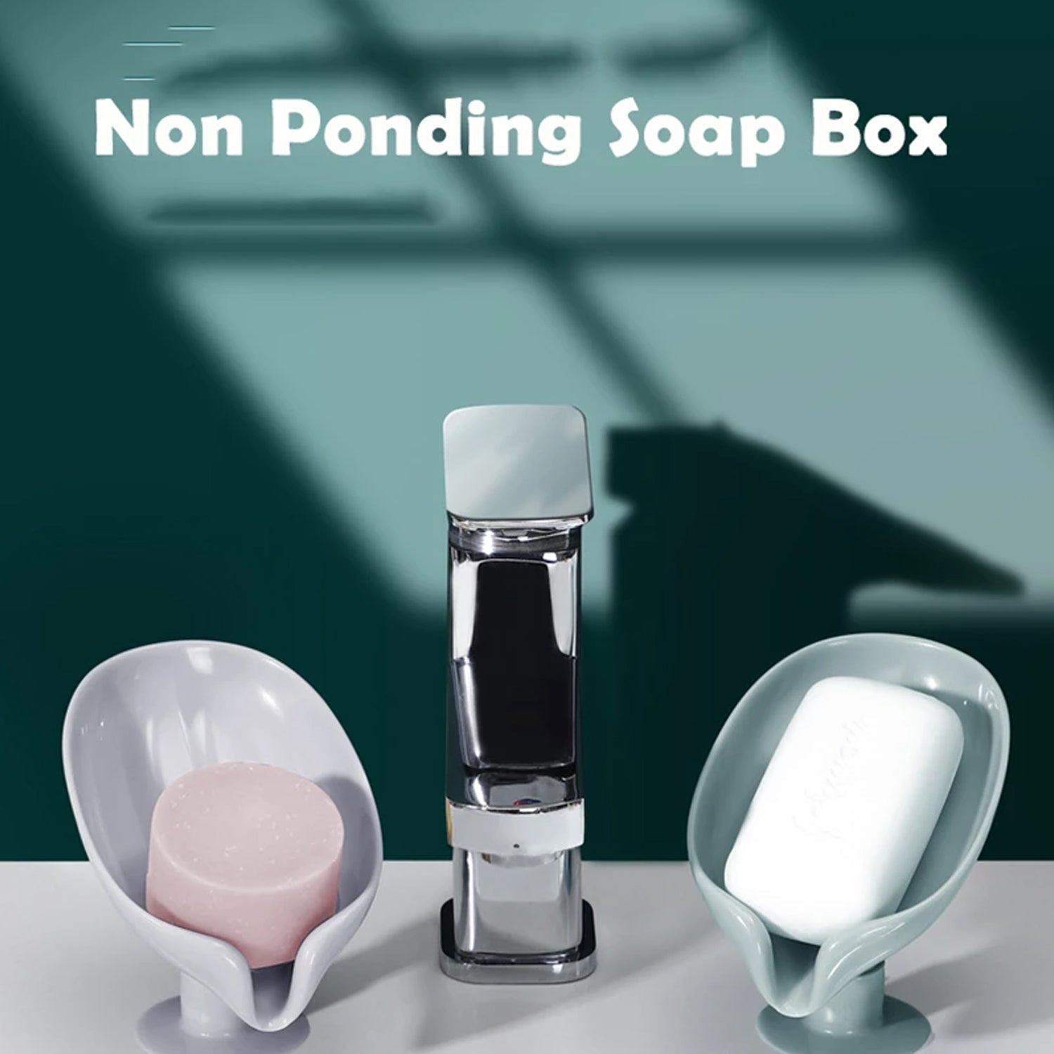 4831 Self Draining Soap Holder for Bathroom Leaf Shape Soap Dish Kitchen Soap Tray freeshipping - DeoDap 4831 Self Draining Soap Holder for Bathroom Leaf Shape Soap Dish Kitchen Soap Tray freeshipping - DeoDap